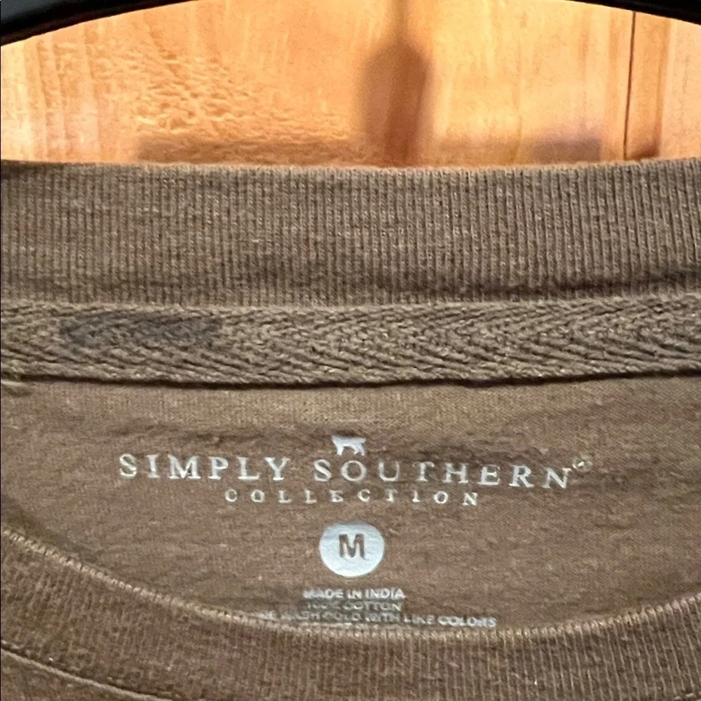 Simply Southern Dark Green Long Sleeve Tee